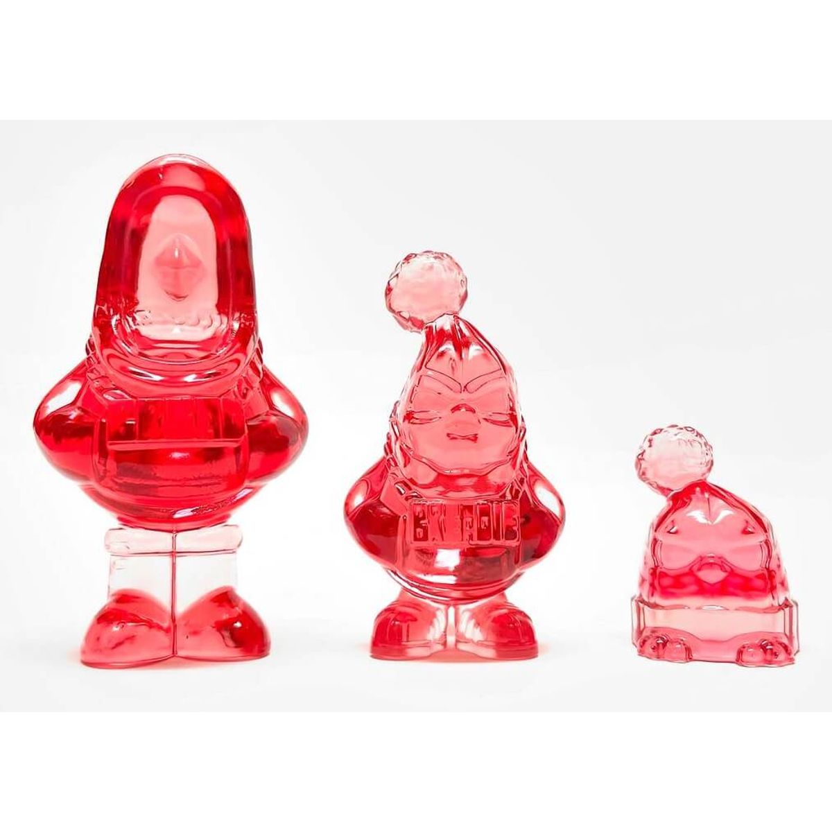 Birb Gang Itty Bitty Beanie Birdz Clear Red
