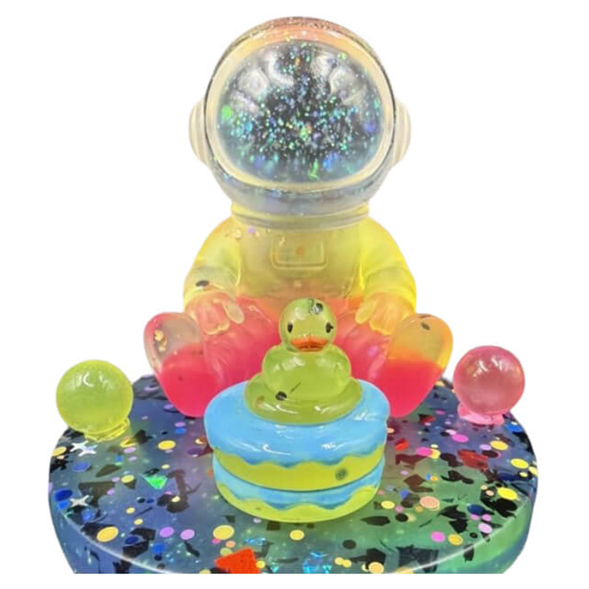 Birthday Astro w Ducky Cake