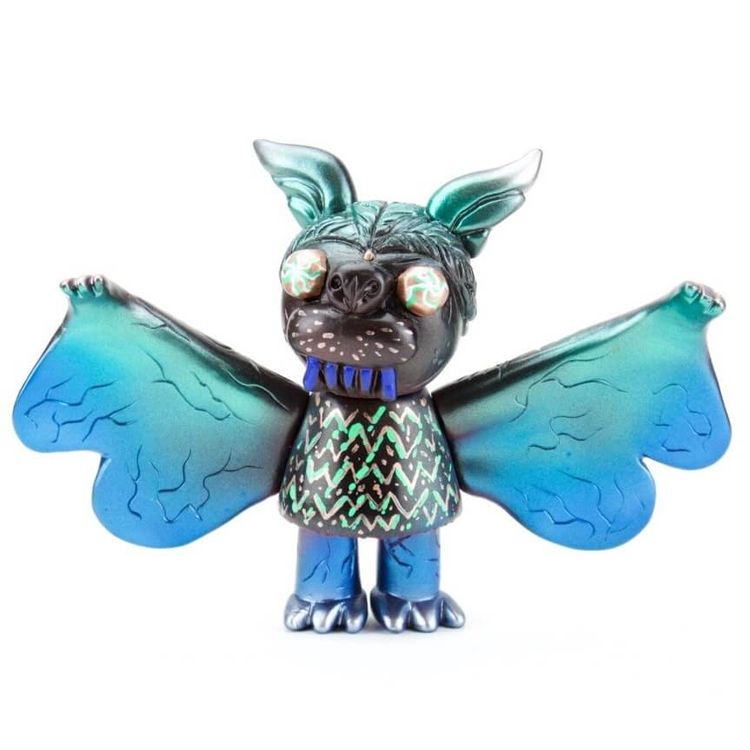 One-Off Steven The Bat (Blue/Black) by Bwana Spoons