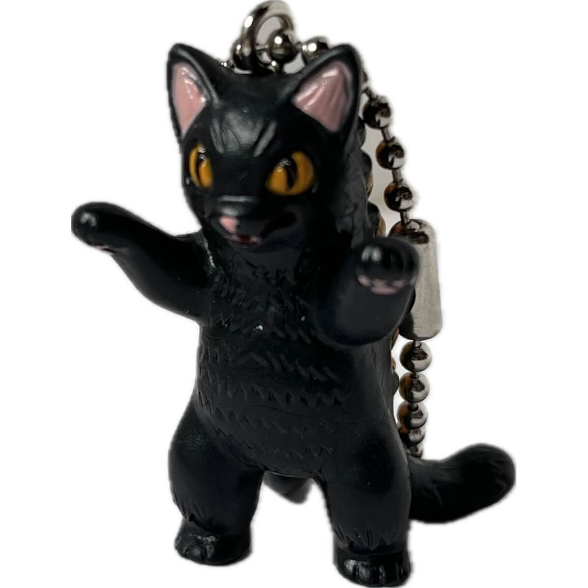 Black Negora Capsule Toy Keychain