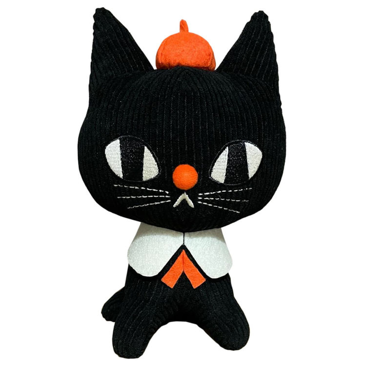 Black Cat Robin Plush by Kuroneko Design