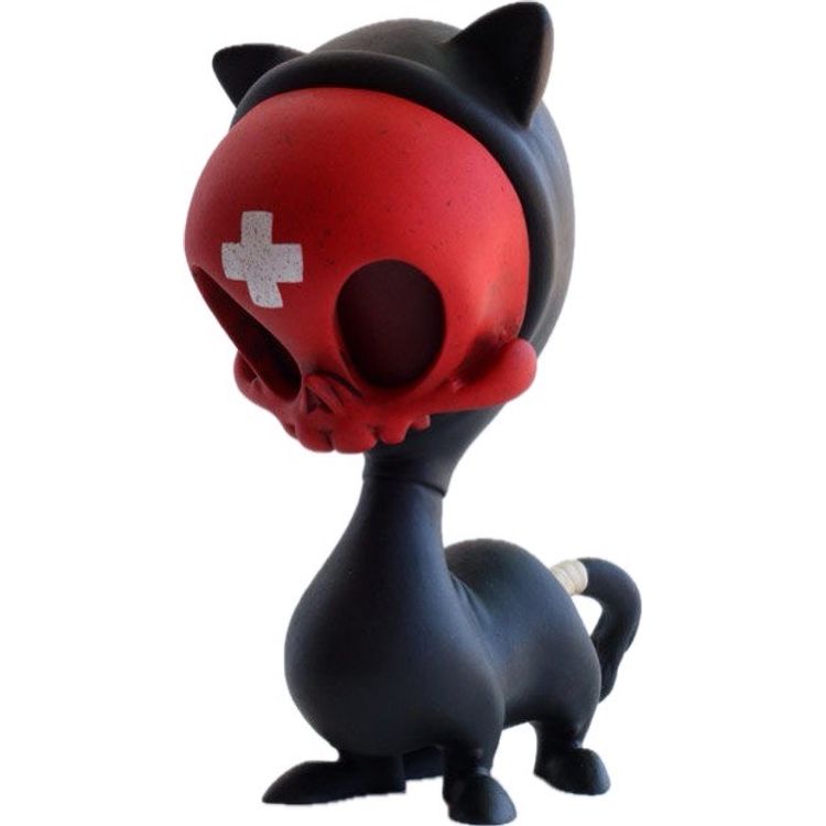 Black Death Medic 4-Legged Cat Skelve by Brandt Peters