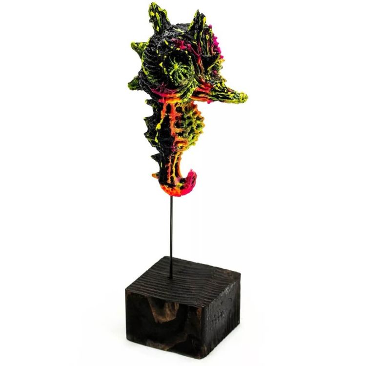Black GID Seahorse by American Gross (Josh Kimberg)
