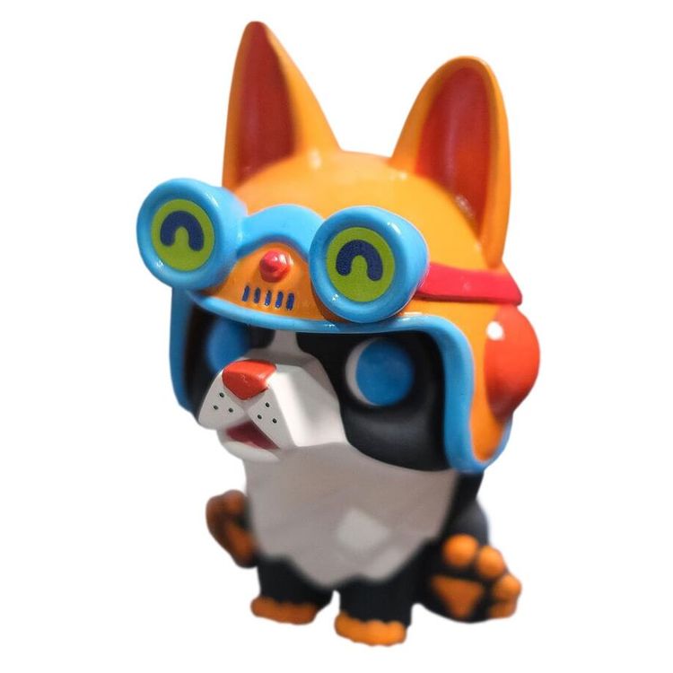 Black Gwen the Corgi Owange by Eric Noah