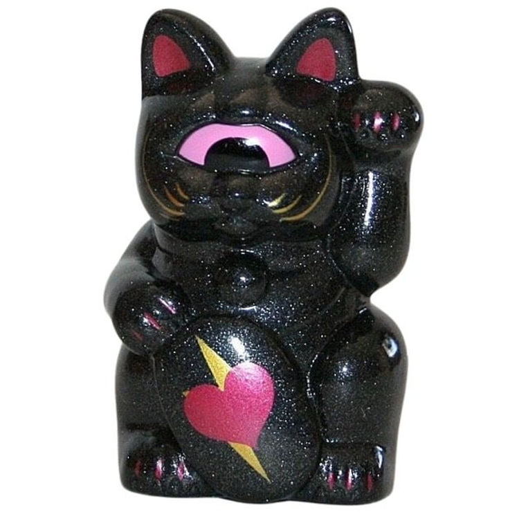 Black Heart Fortune Cat Mini  by Real X Head (Mori Katsura)