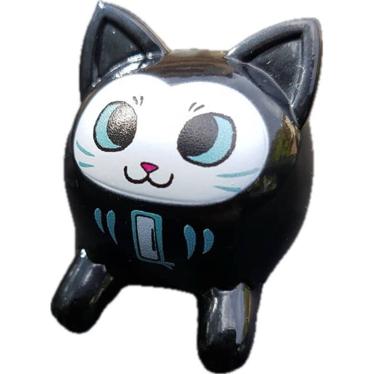 Black Qshop Daruma by Konatsu Koizumi