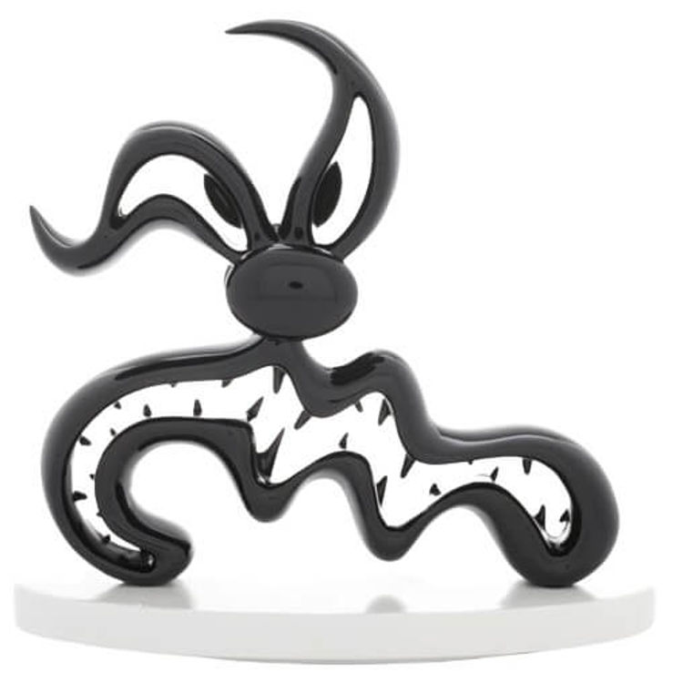 Black Scary Guy by Kenny Scharf