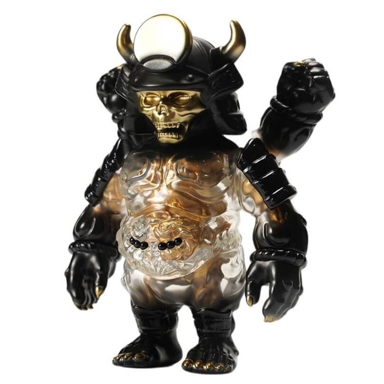 Black & Gold Inner Skeleton Ushiori Samurai by DemonCraft (Scotty Wang)