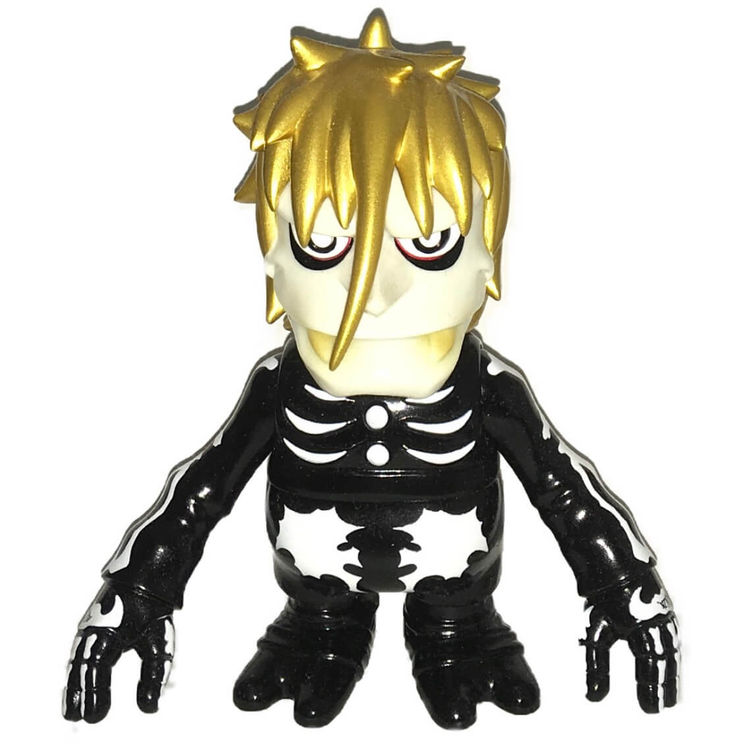 Black & Gold Skull Vampire by Balzac