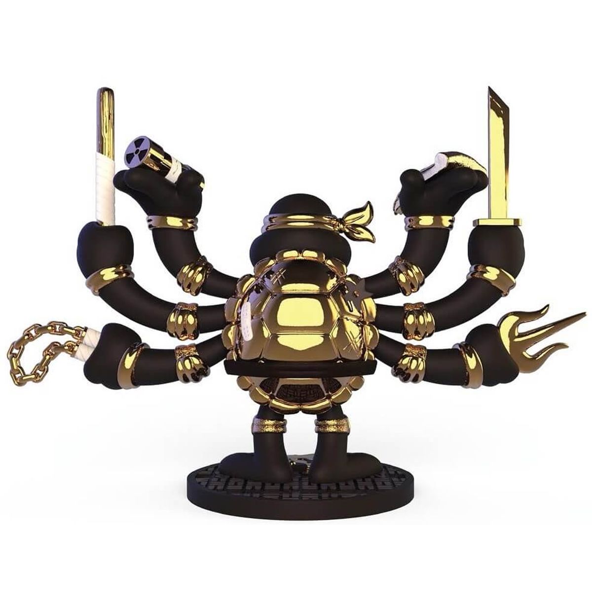 Black & Gold Teenage Mutant Ninja Turtle Guru