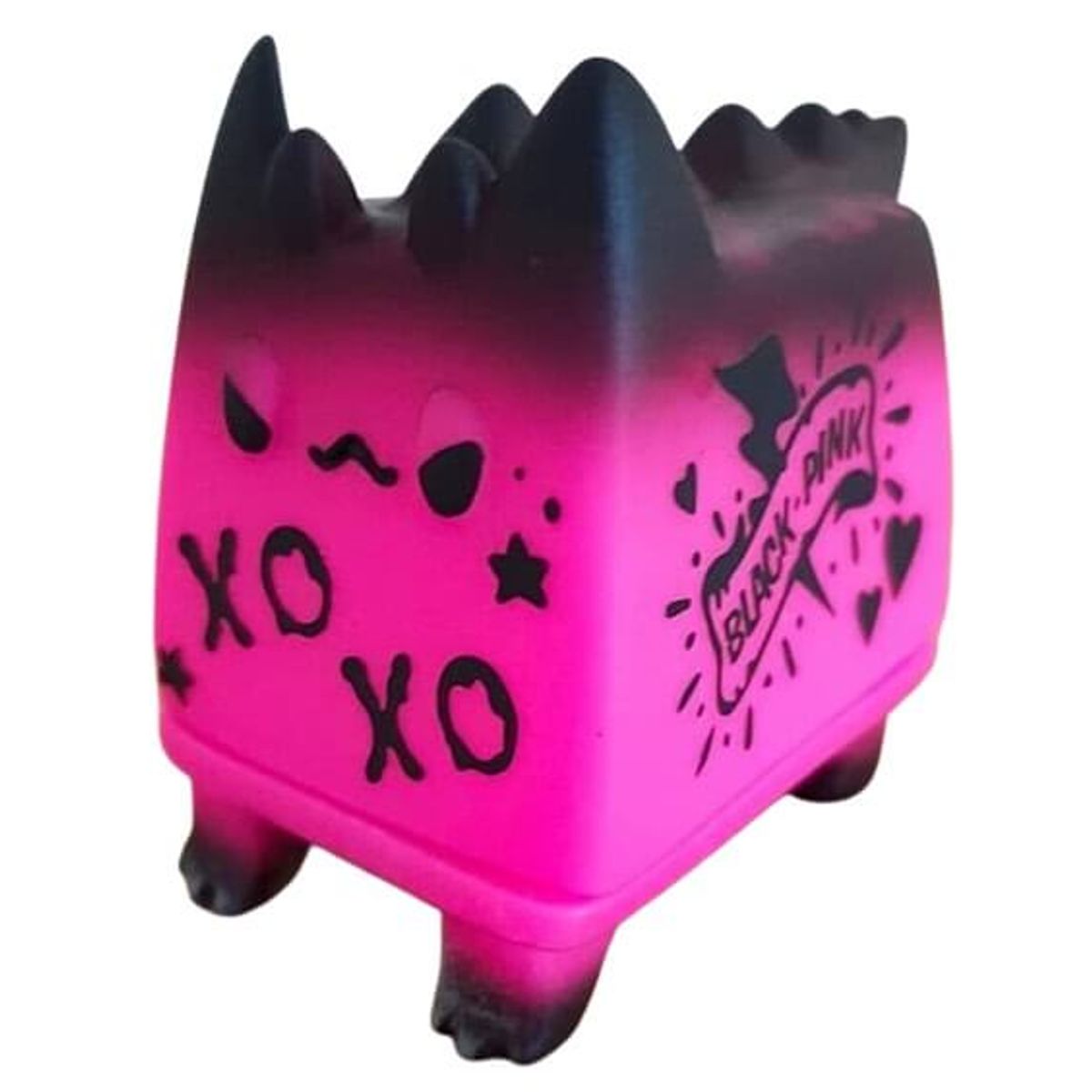 Black & Pink Box Cat