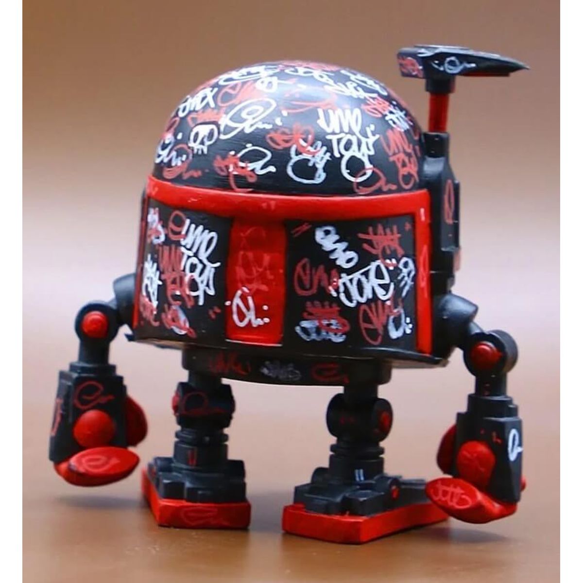 Black & Red BobaDroid