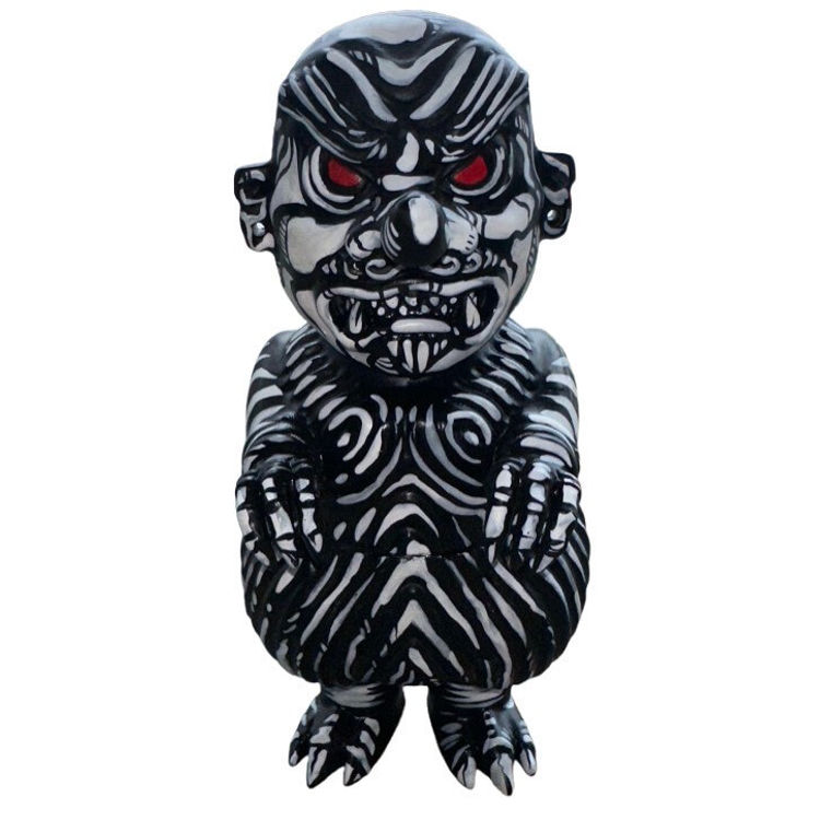 Black & White Enigmon by Frank Mysterio