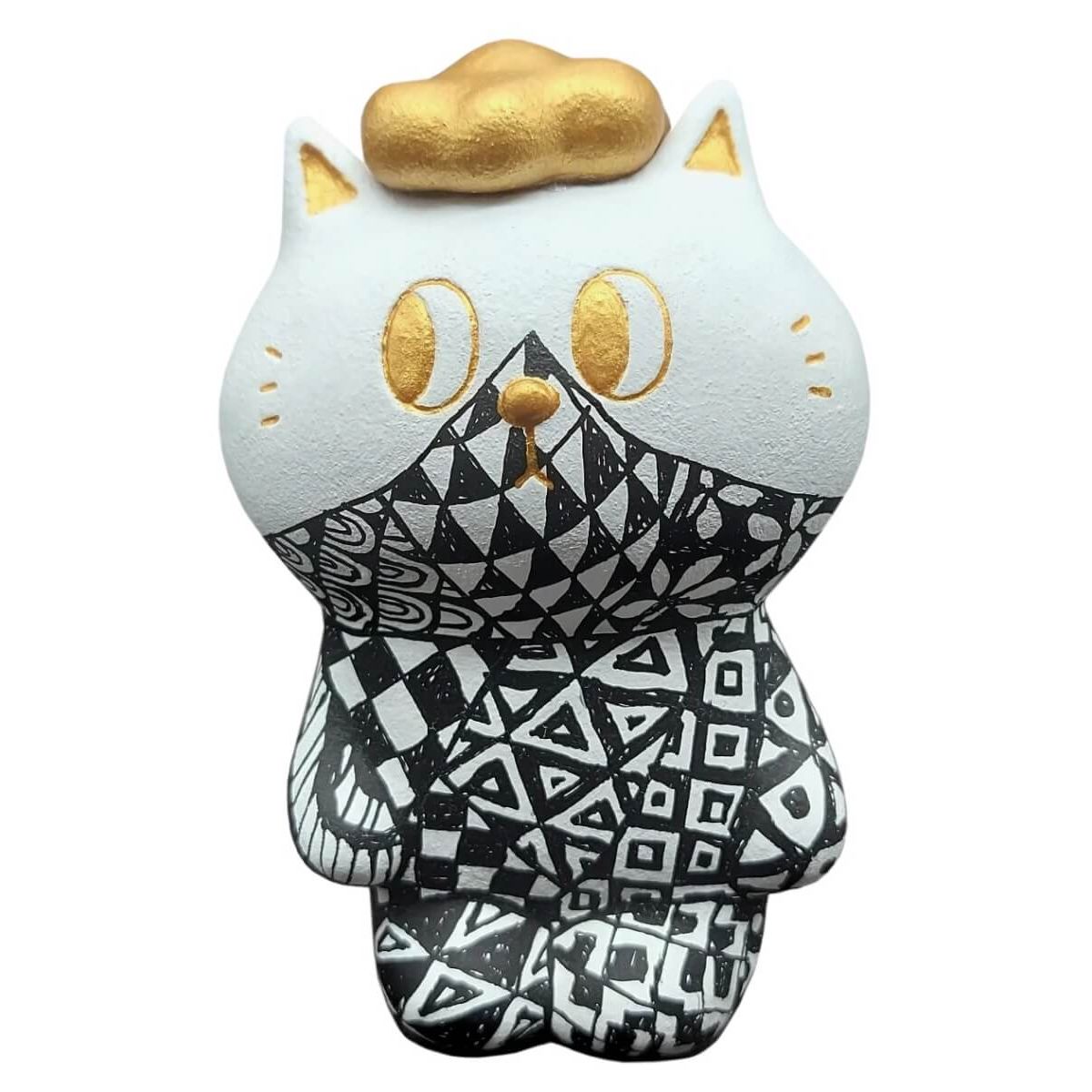 Black & White Patterned Kiyo (Version A)