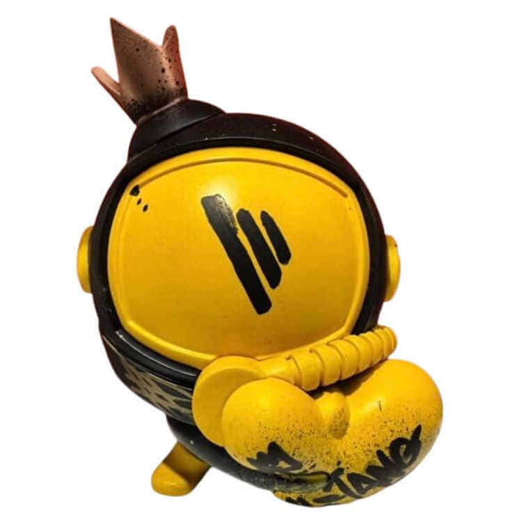 Black & Yellow Jae the Lovestronaut by Jae Martin