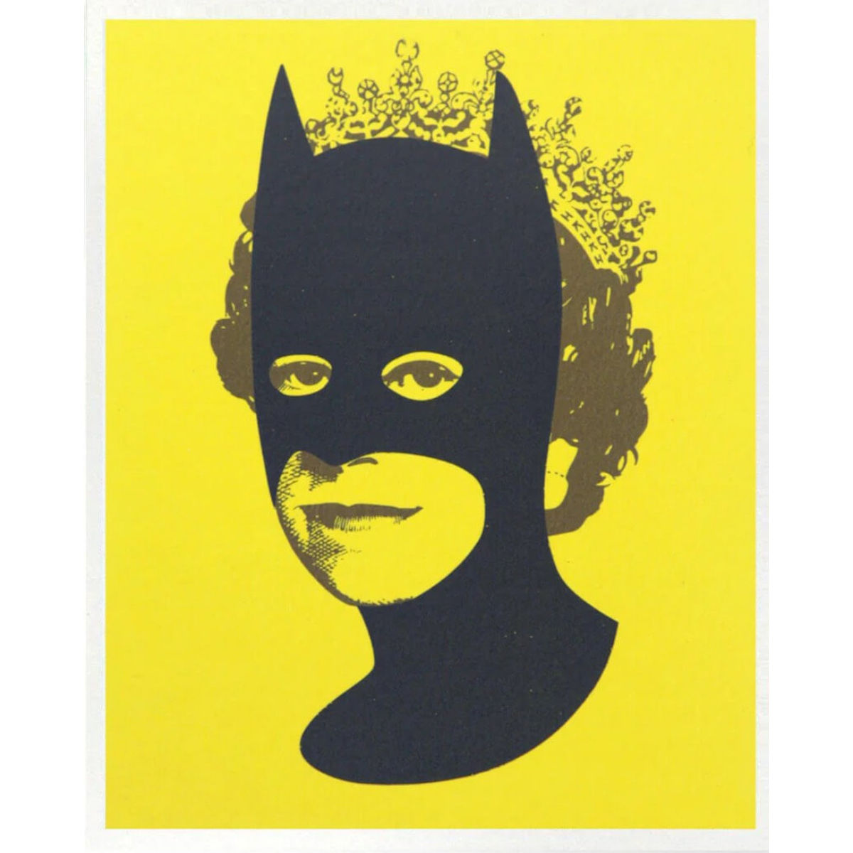 Black and Yellow Postcard Size