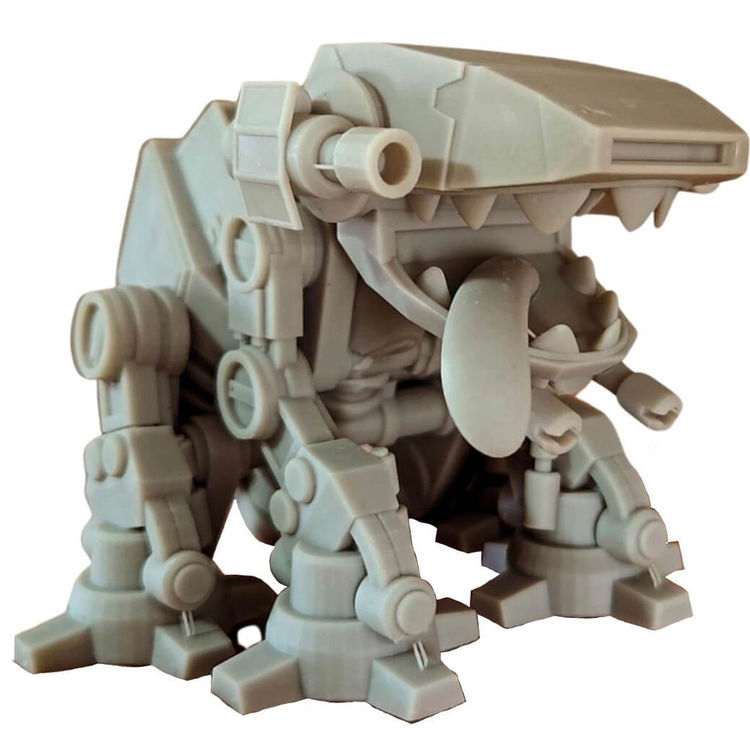 Blank AT-K9 (Sitting) by Dave Fuse Imaginarium (Dave Liew)