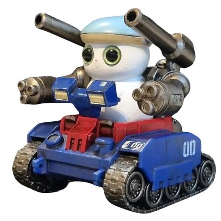 Blank Cat -  Cat Tank by Mechanic Punk