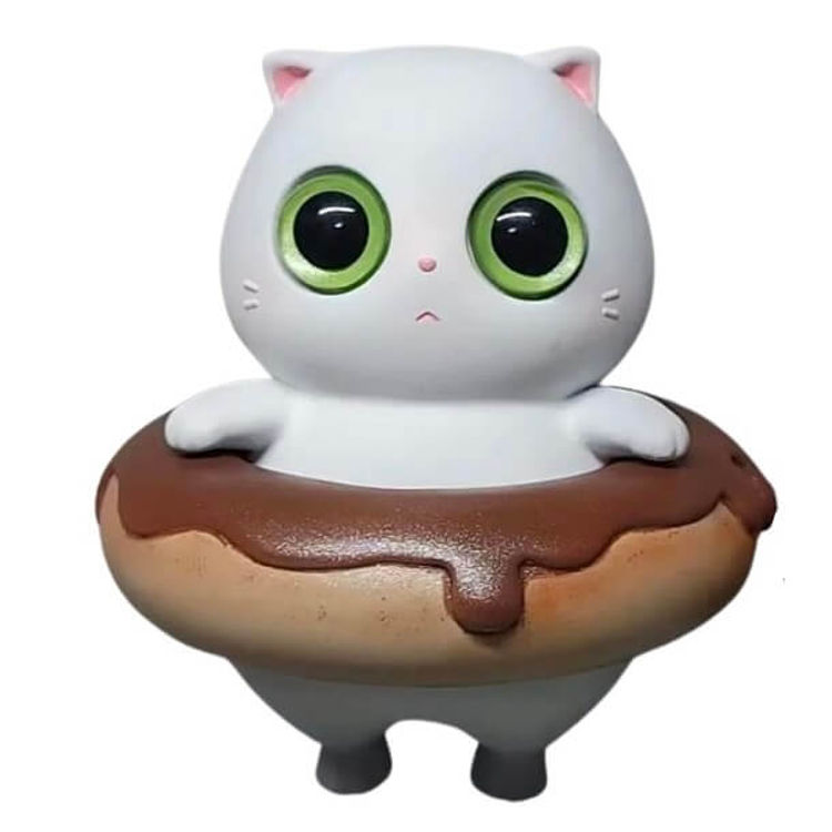 Blank Cat Donut by Mechanic Punk