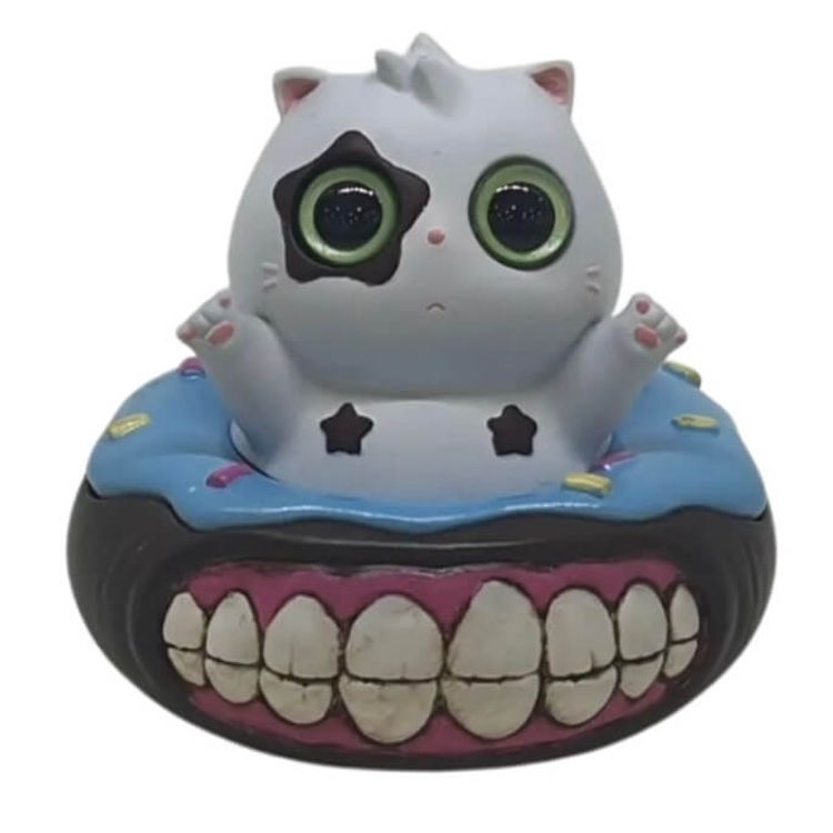 Blank Cat Donut 666 by Thod Sanith