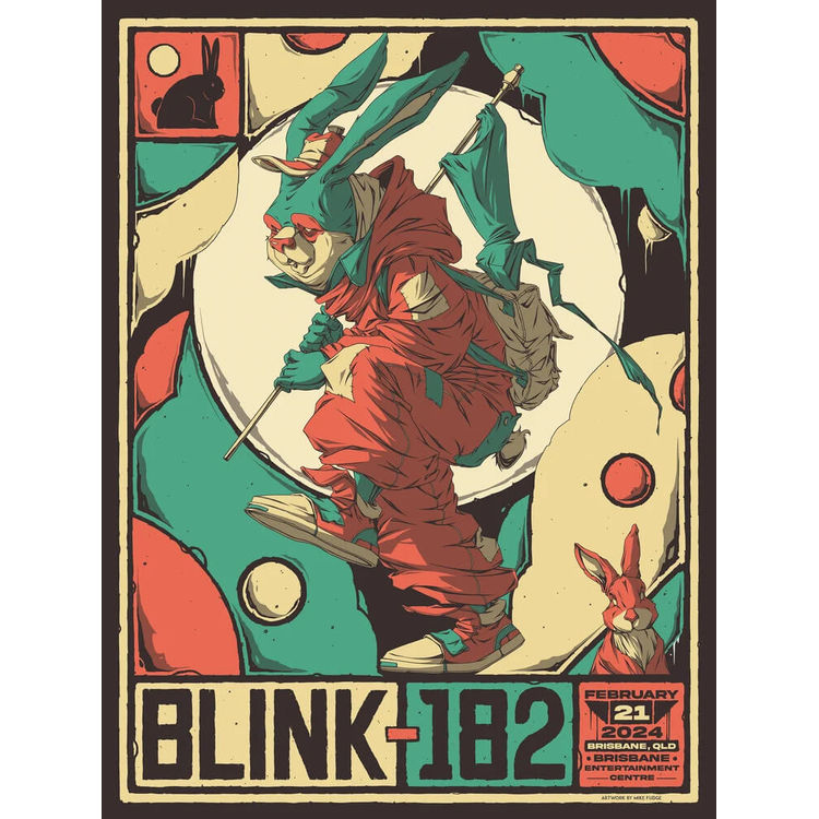 Blink-182 Brisbane Australia by Mike Fudge