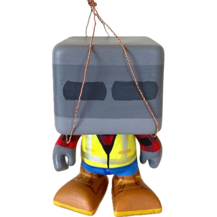 Blockhead (Ironworker variant) by Inktuce