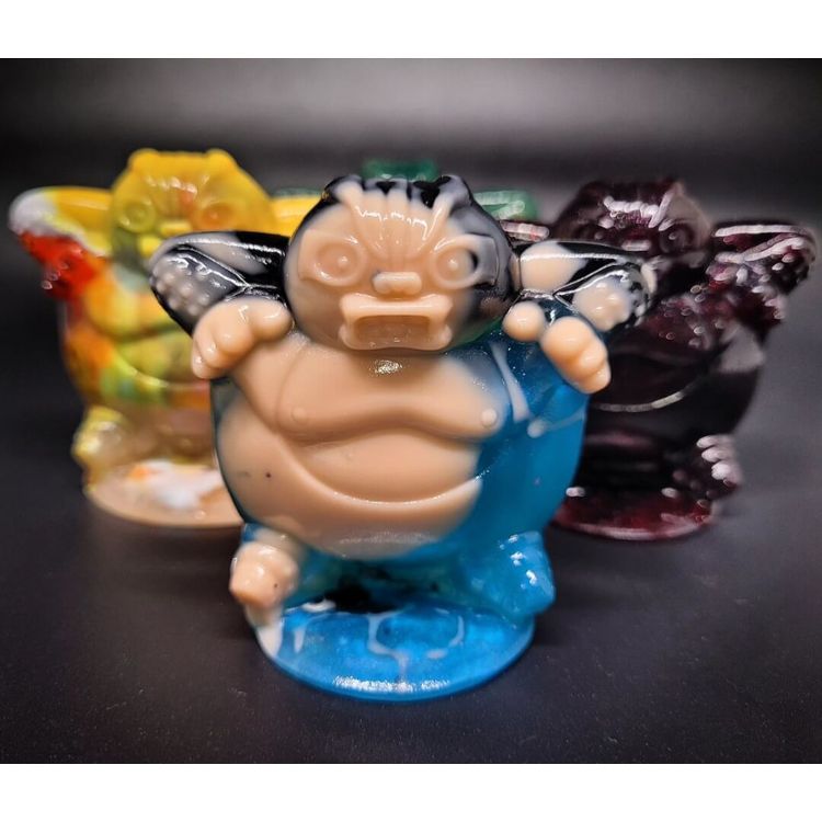 Mucha Lucha (Tan/Blue) by DLL Customs