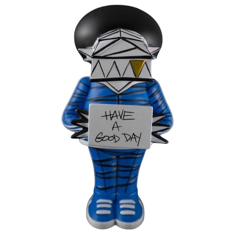 Blue Afro Demon by Balkong Toys
