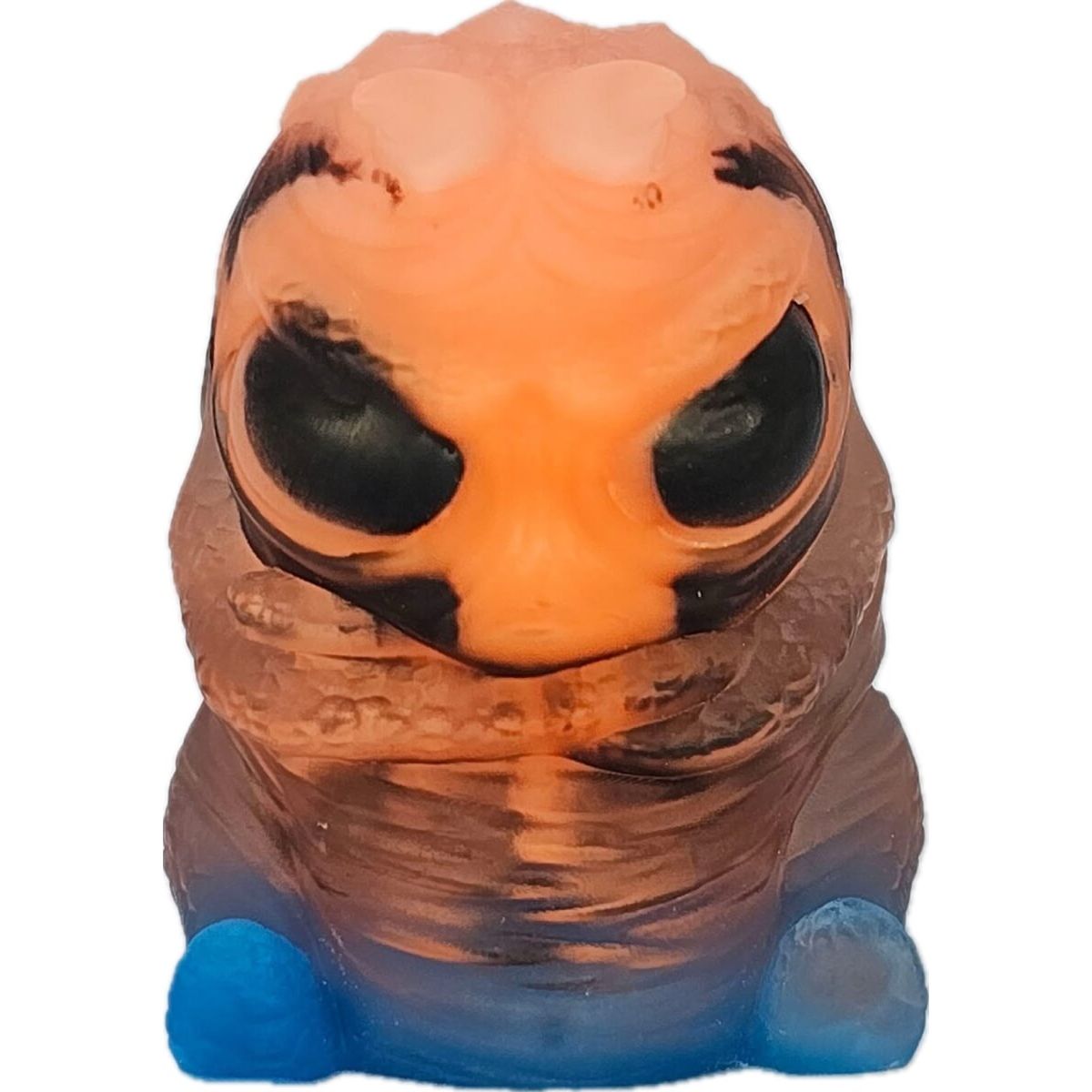 Orange Skelly/Blue Bottom - Double Cast Gus
