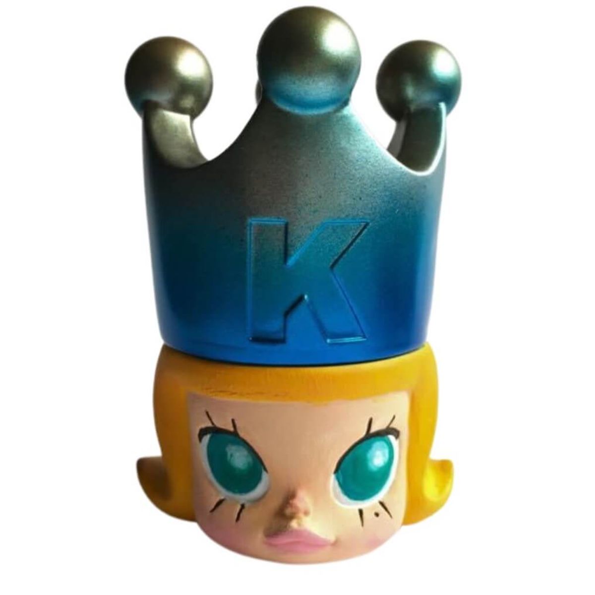 Blue Chrome Crown Baby Molly Casing custom