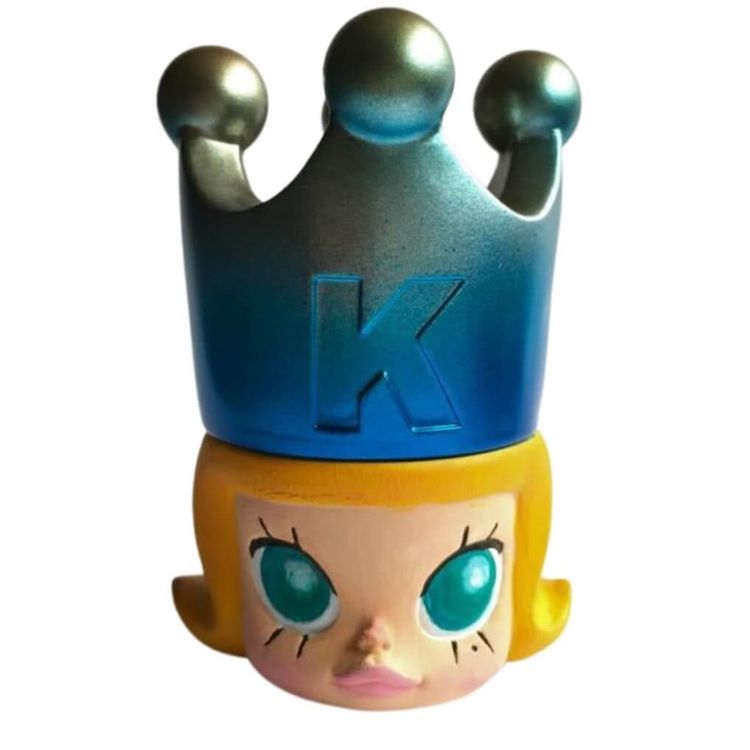 Blue Chrome Crown Baby Molly Casing custom by Little Good Thing