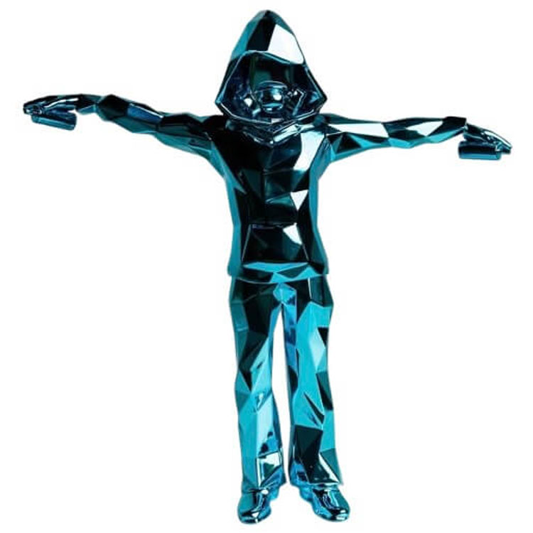 Blue Chrome Tagging the Soul by Jefre