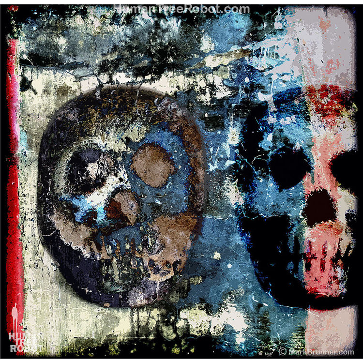 Blue Duo by HumanTreeRobot