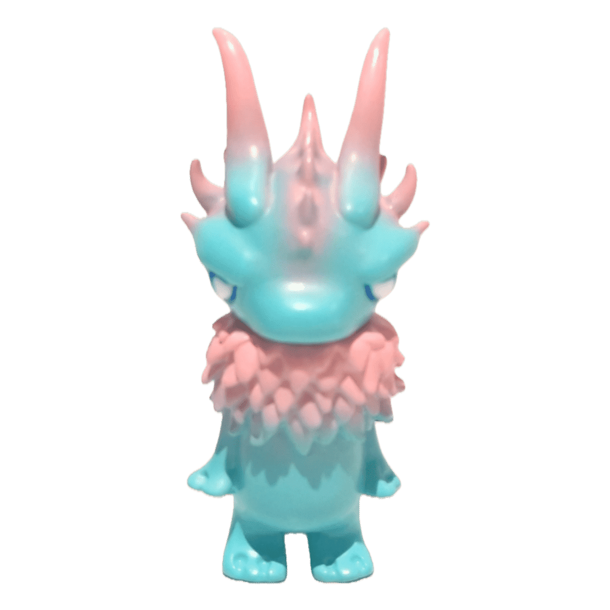 No. 08 Maiden Coral/Light Blue Molding/Pink Painting/Blue Eyes