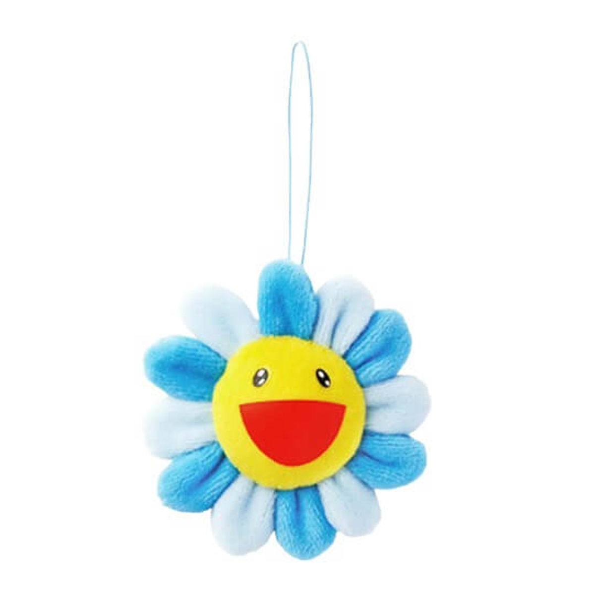 Blue Flower Plush Pin