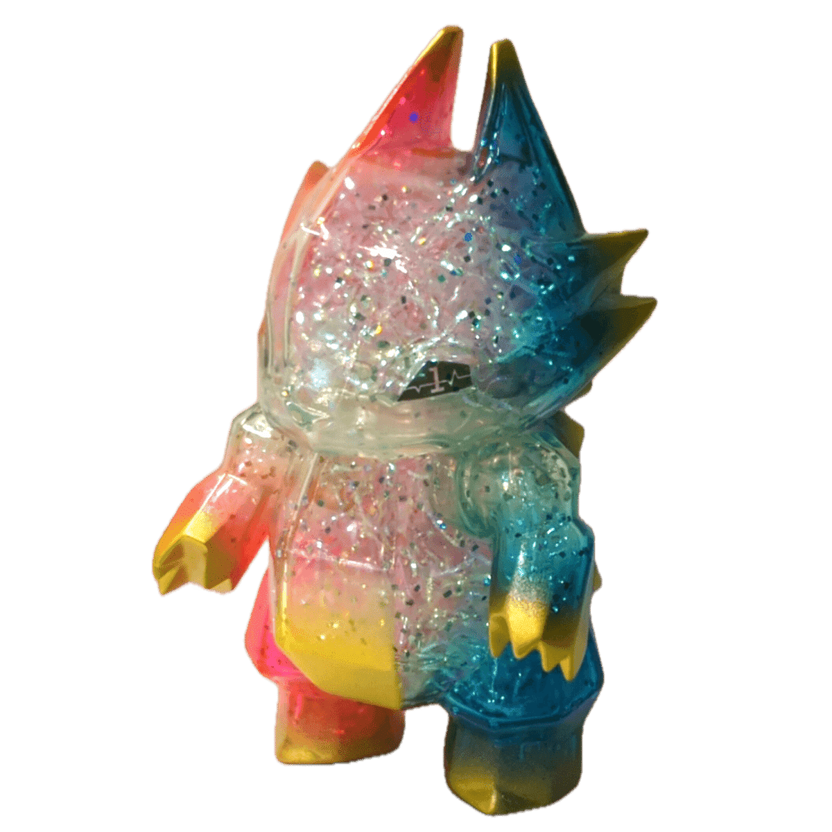 One-Up Color #23 (Clear/Gold/Red/Blue Glitter)