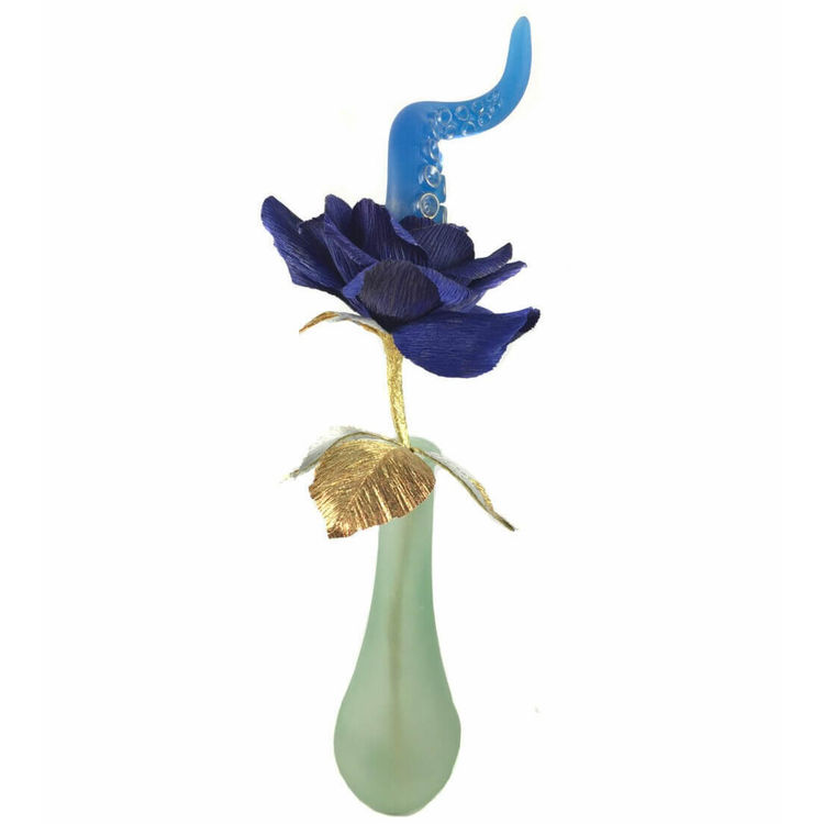 Blue Moon Bioluminescent Tentacle Blossoms (GID) by plushPLAY (Mariangela Tan)
