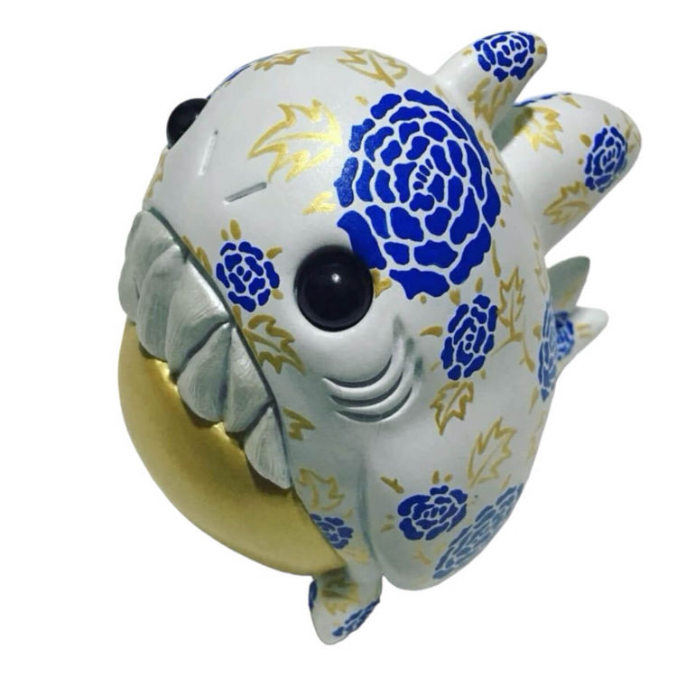 Blue Peony Samego by Nebby Art (Ben Teo)