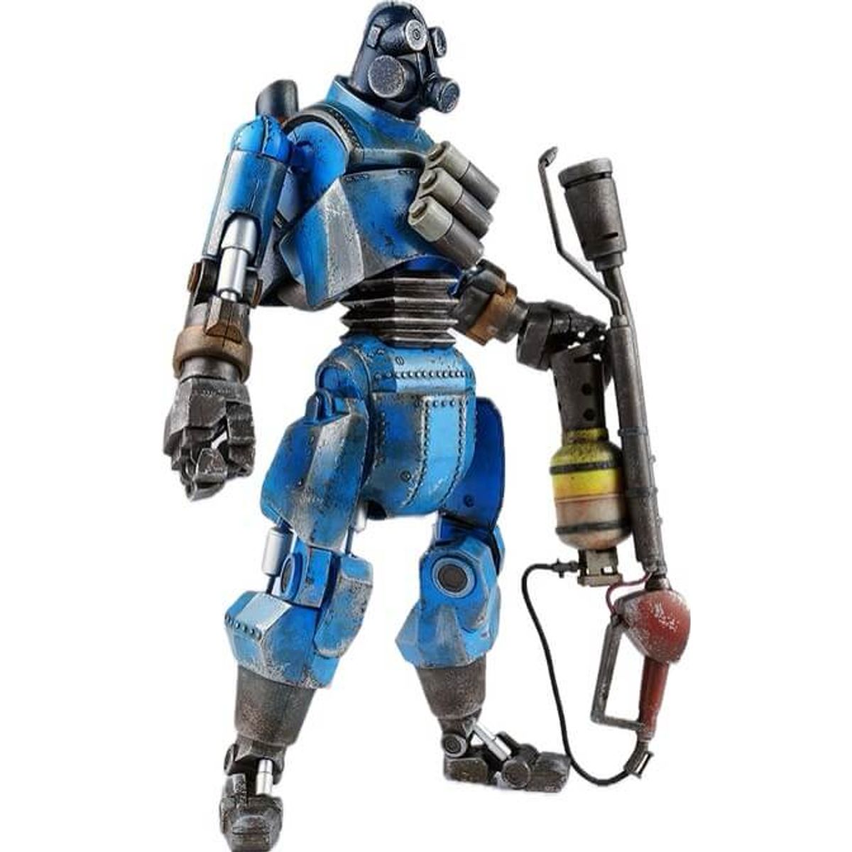 Blue Robot Pyro