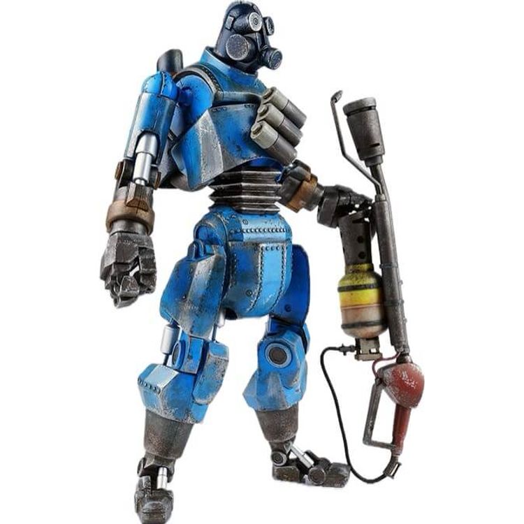Blue Robot Pyro by Ashley Wood