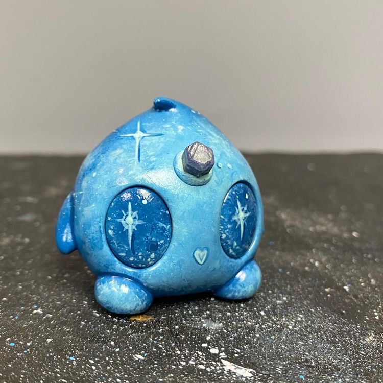 Blue Sapphire Sky- Cosmic Juju Cake Bites by JujuOwls