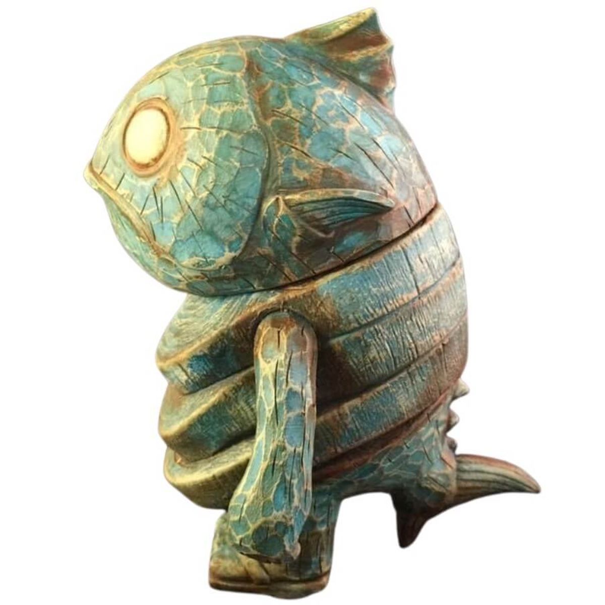 Blue Wooden Maguro Senpai