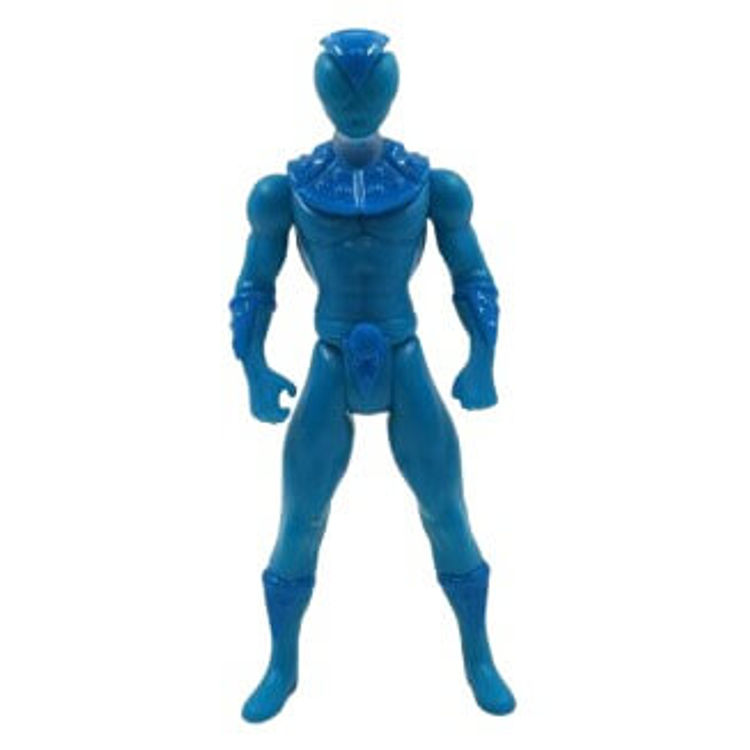 Blue with the clear Neck Knight by Toy Pizza