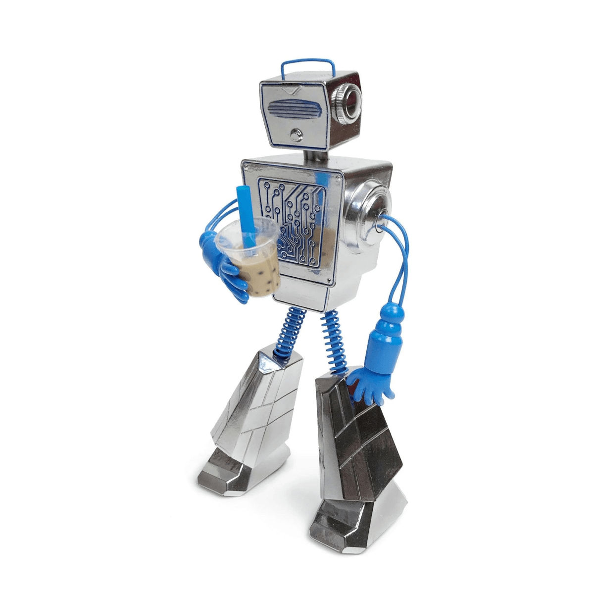 Boba Bot Resin Figure (Chrome Paint)