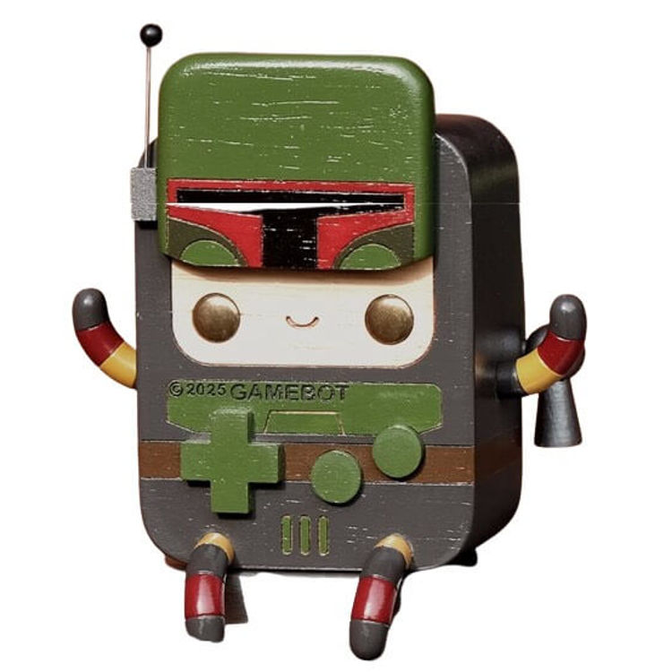 Boba Fett by Logman : Wooden Art Toy (Narawut Gogosavee)