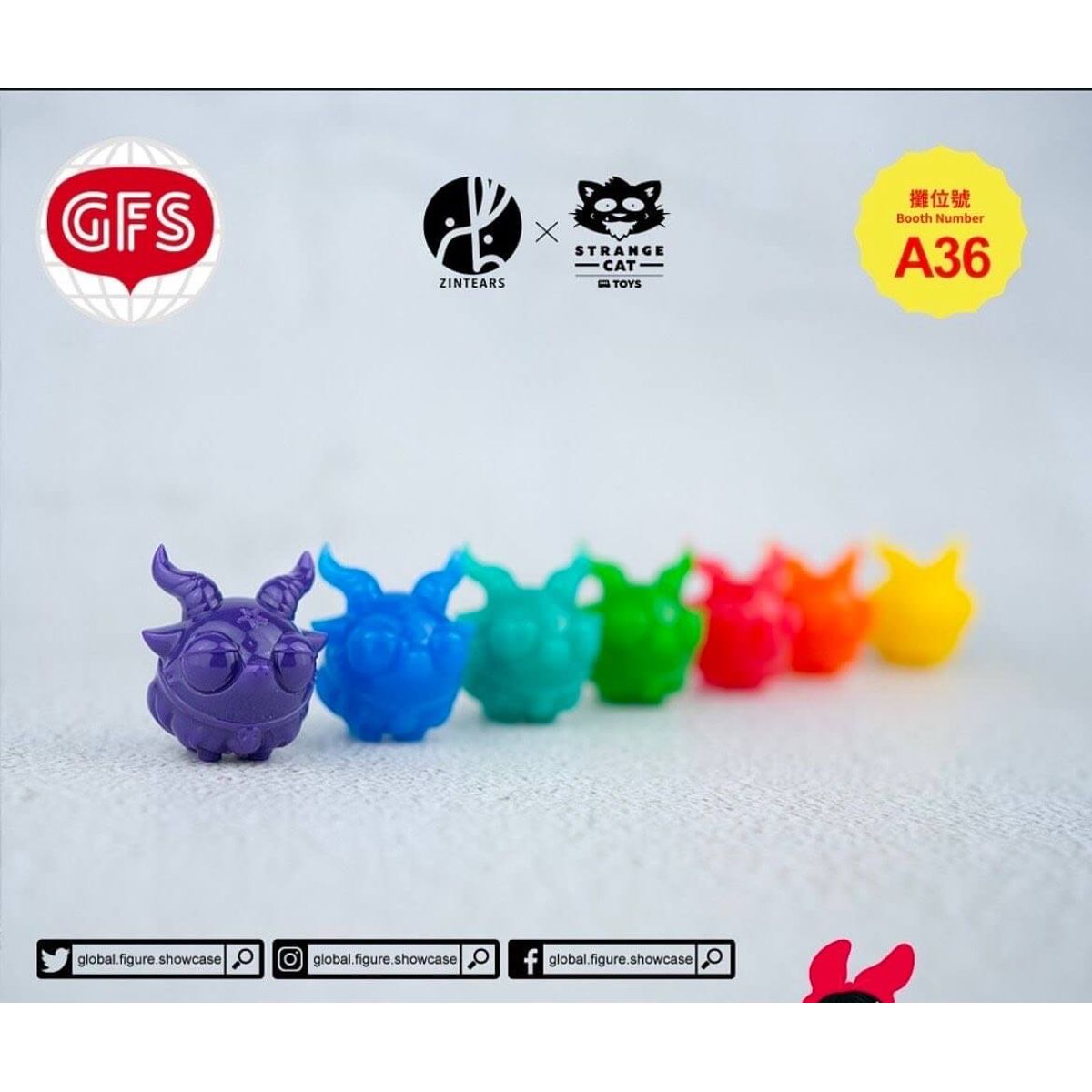 Bobbi the Baphomet (rainbow) 