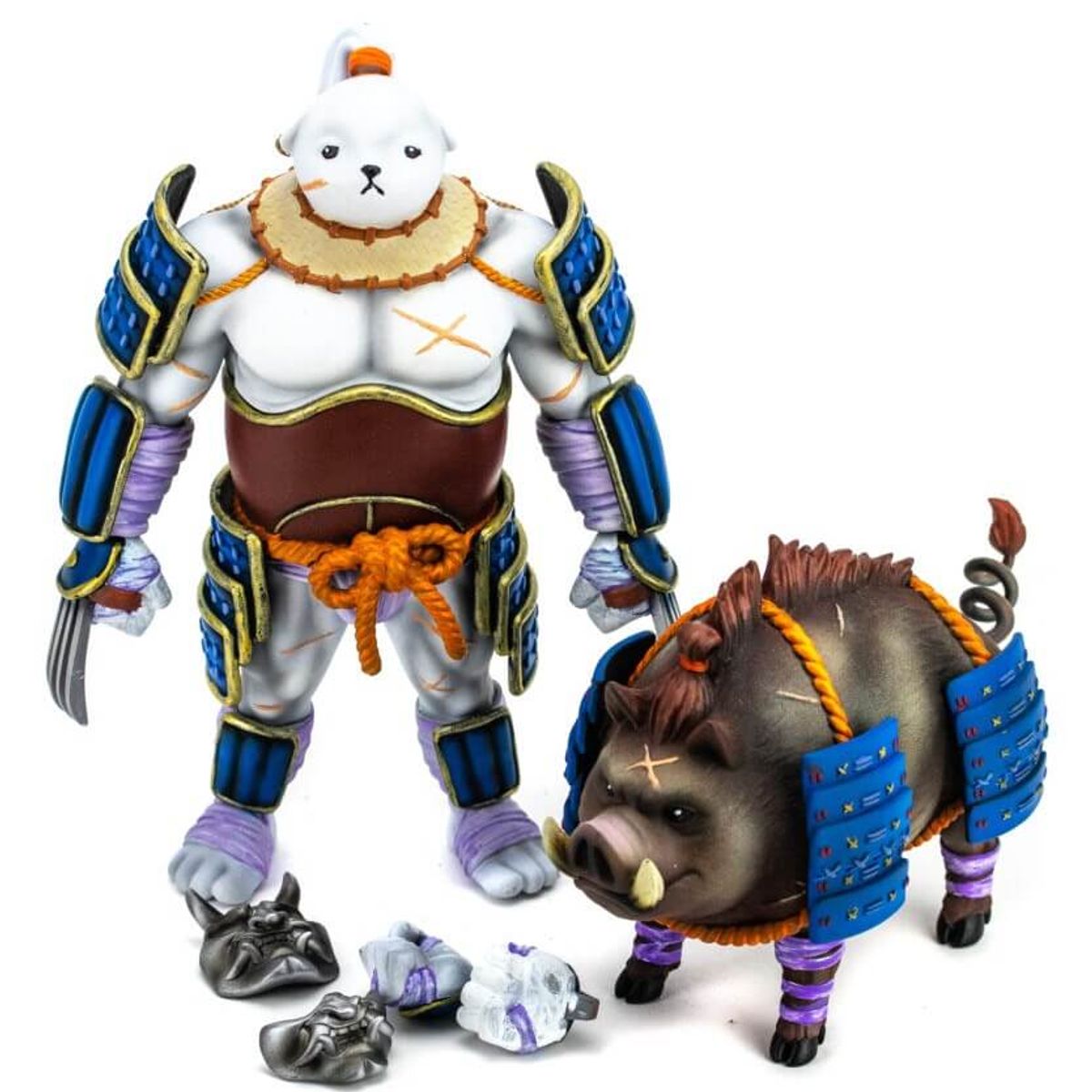 Bogchi and Crispy (Dark Blue)