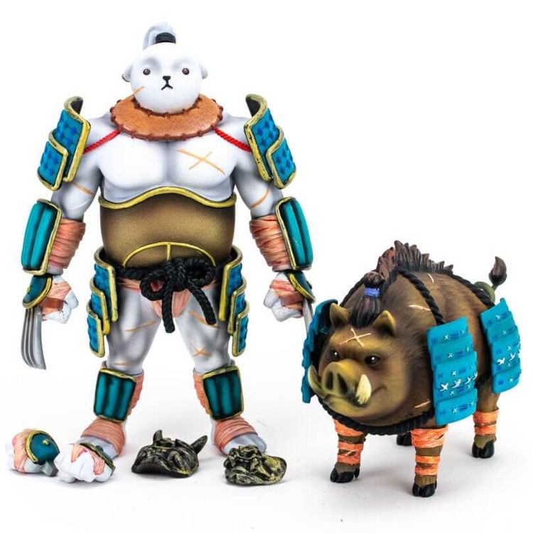 Bogchi and Crispy (Light Blue) by Arman Kendrick