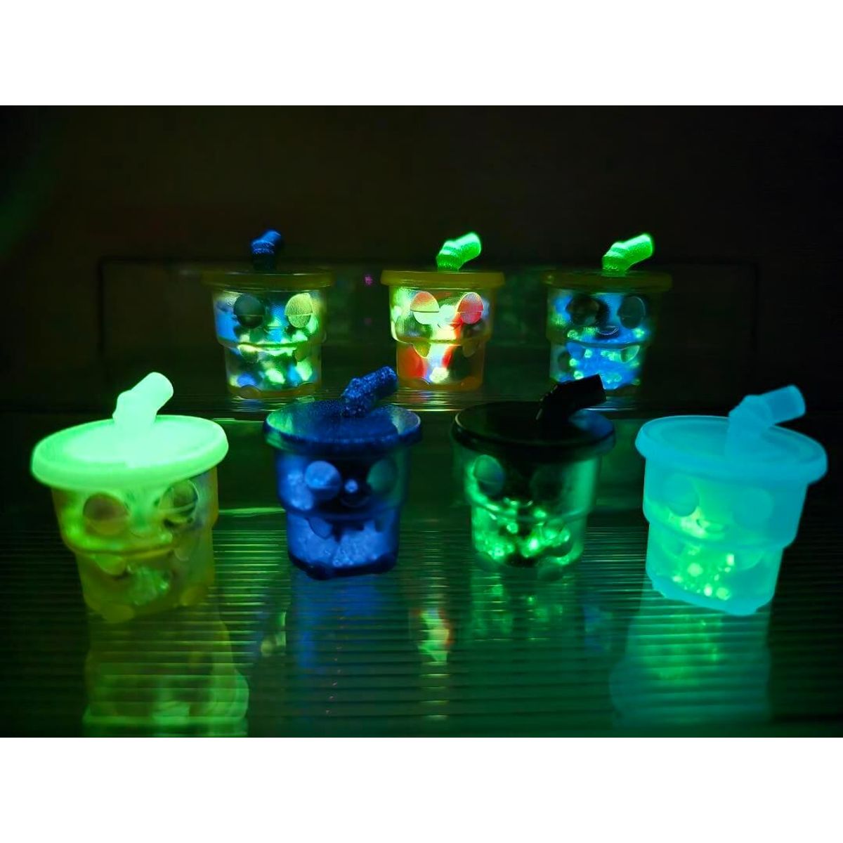 Boo-ja Blasted Glow-in-the-Dark Candy Corn Shaker