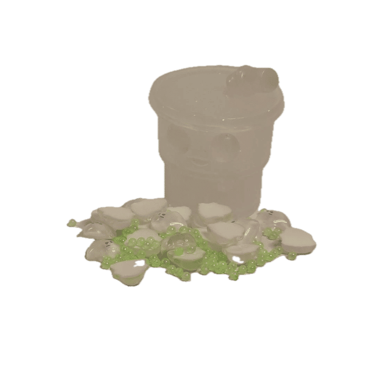 Boo-ja Blasted Glow-in-the-Dark Ghostie Shaker by Dedboy